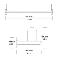 Thumbnail for TOUCH Disc Golf Wall Rack: 32” Version image 6