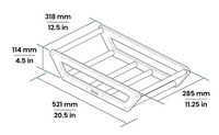 Thumbnail for TOUCH Disc Golf Travel Rack: 12