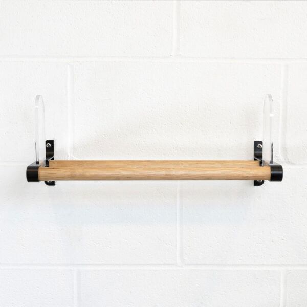 TOUCH Disc Golf Wall Rack - 16" Version without discs on the shelf